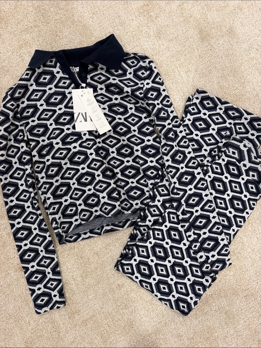 NWT Zara Matching Pant Set